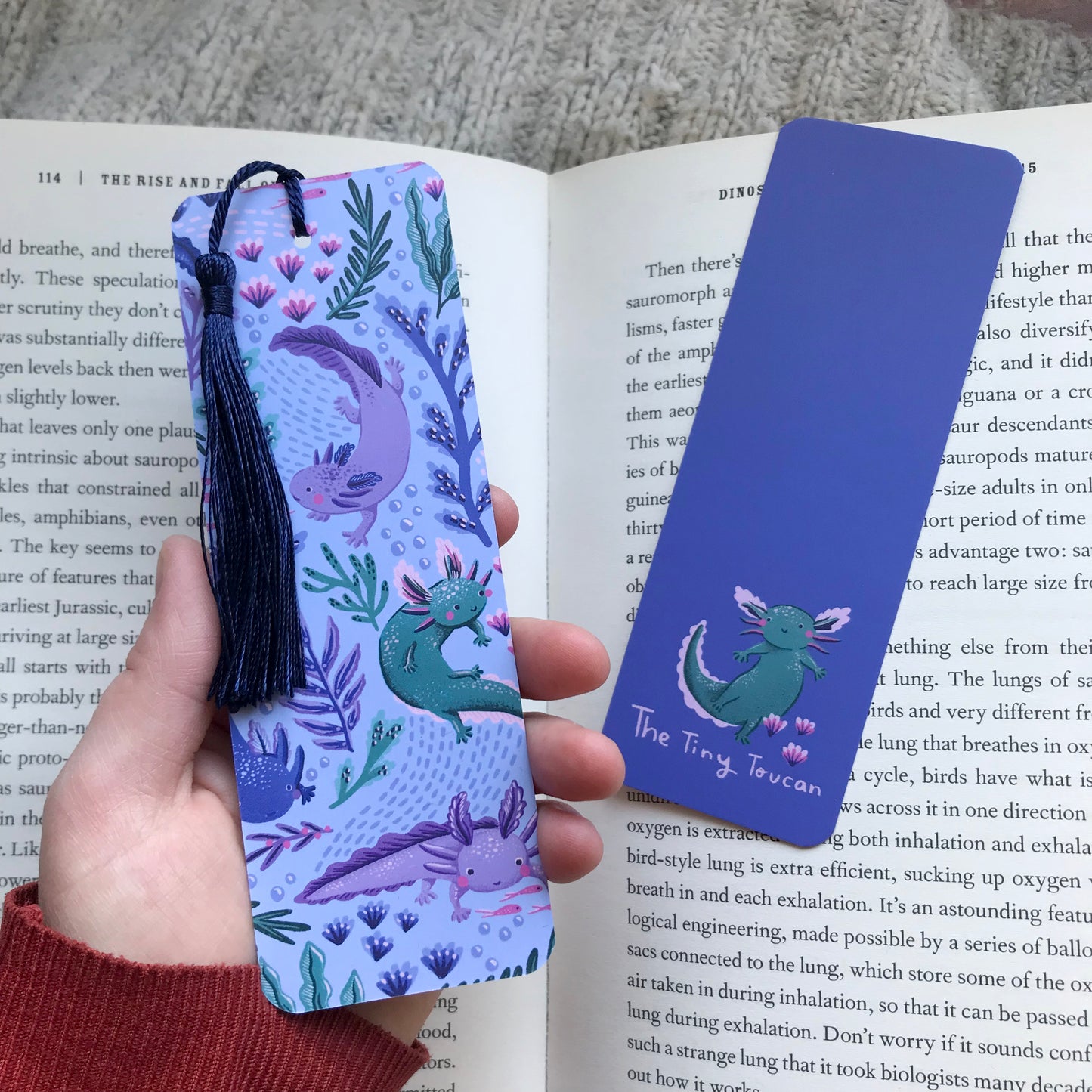 Axolotl Bookmark