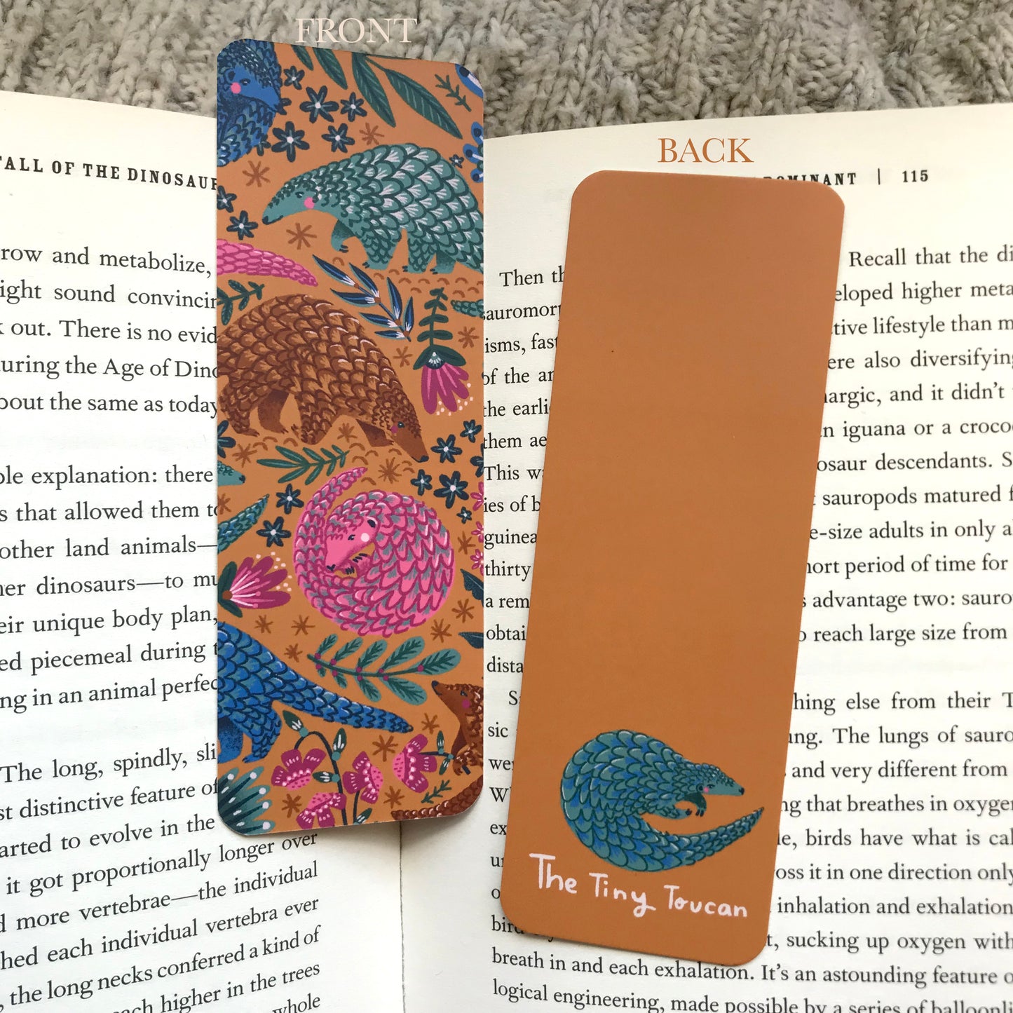 Pangolin Bookmark