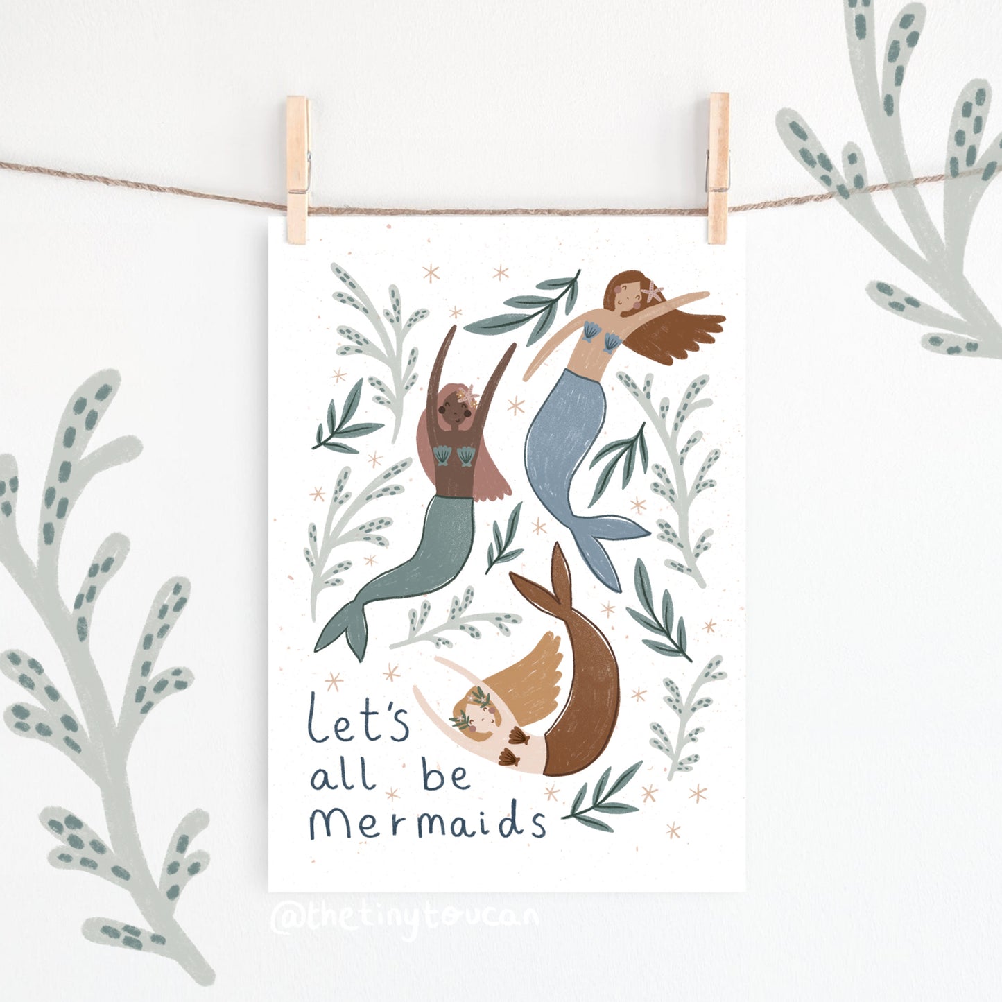 Mermaids Fine Art Print