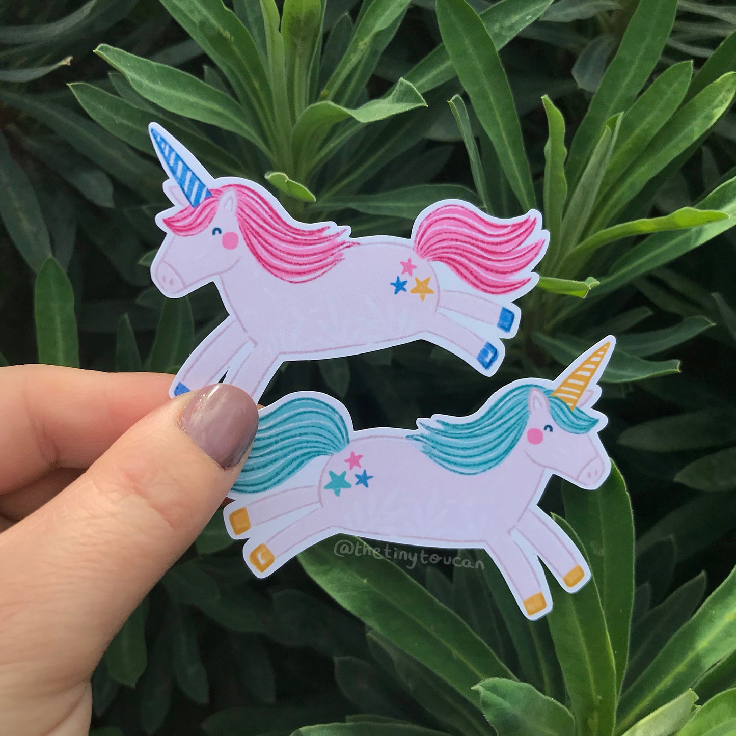 Magical Friends Sticker Pack!  (Unicorn, Princess, Frog, Flowers, Dragon, Swan sticker pack, tech stickers, laptop sticker, cute)