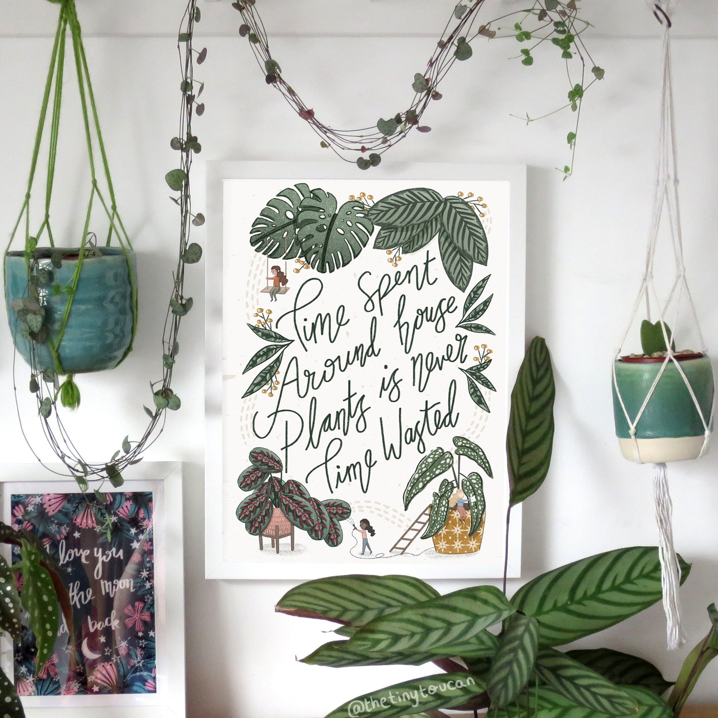 Houseplants Fine Art Print