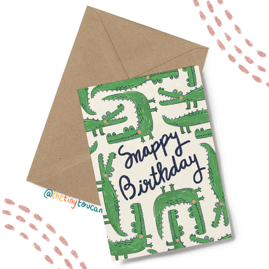 Snappy Birthday Card