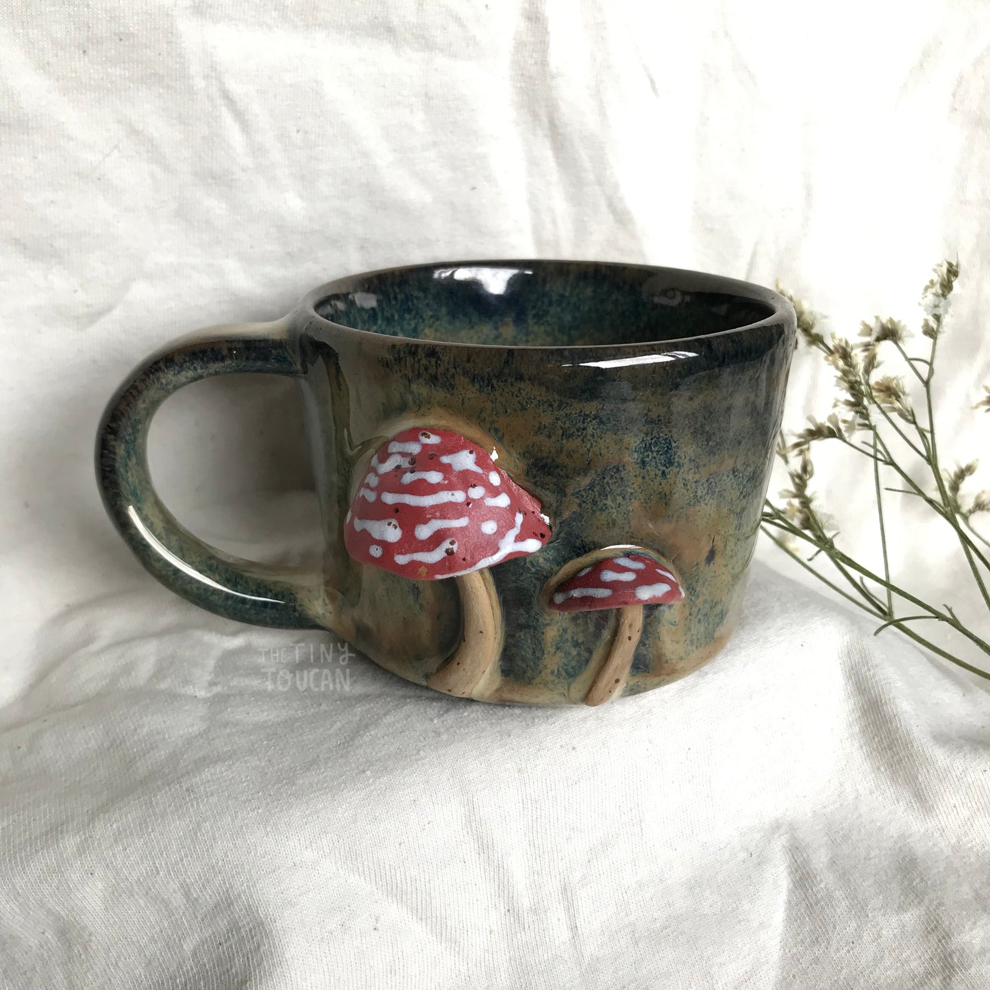 Mushroom Mug in Swamp Dusk