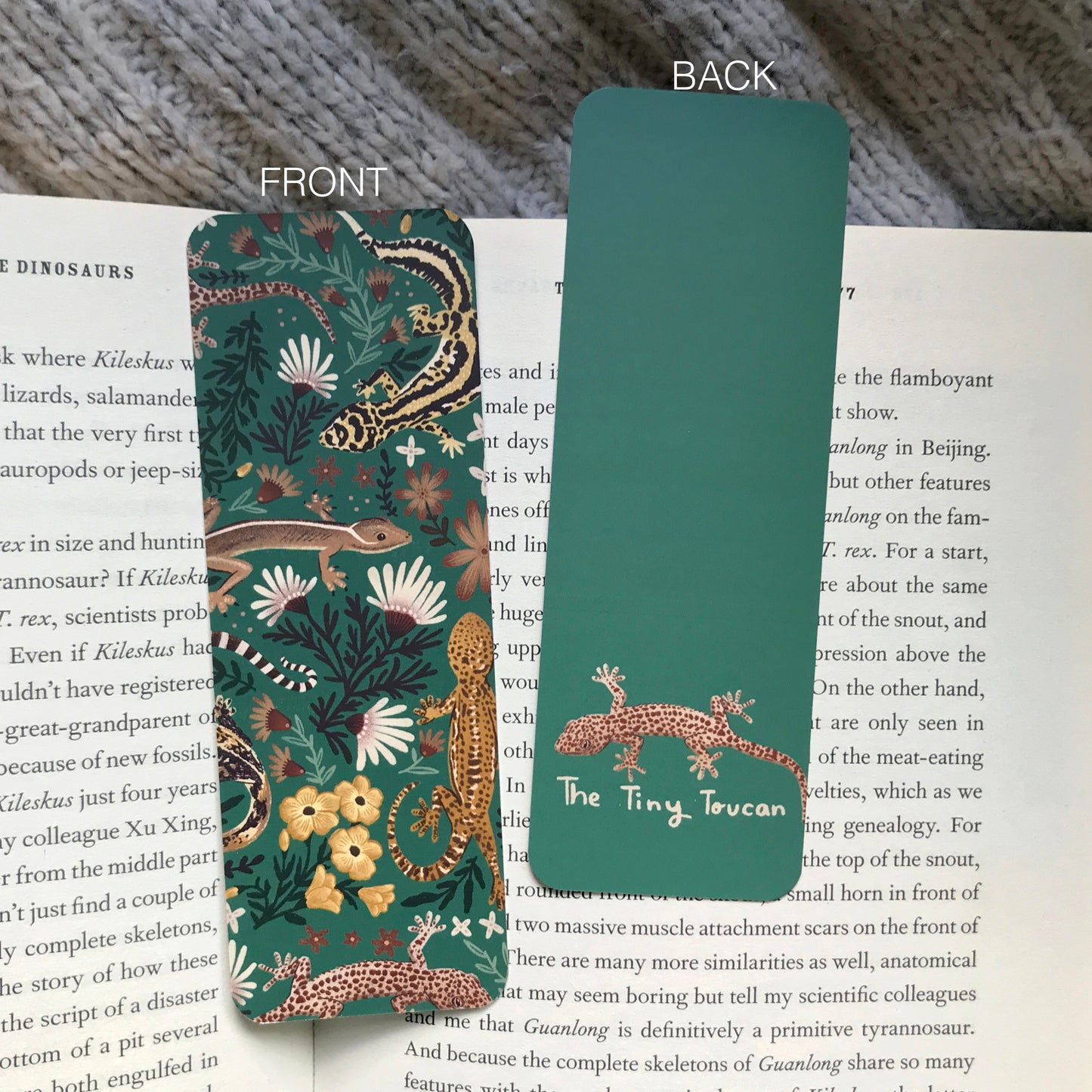 Gekkos bookmark