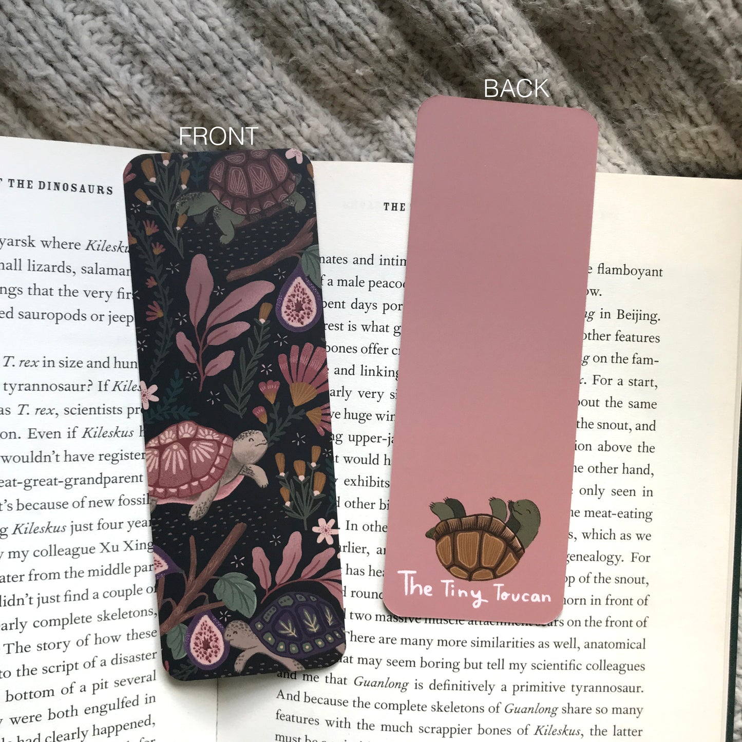 Tortoise and Fig bookmark