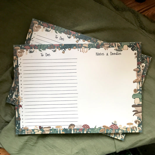 Mushroom XL Memo Pad