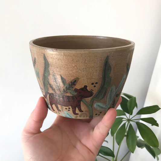 Rustic Tigers Bowl (medium)