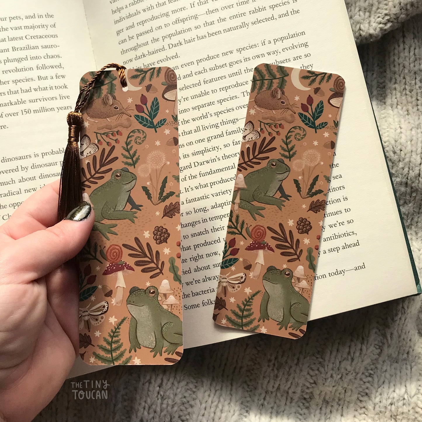 Frogs and Shrew Bookmark