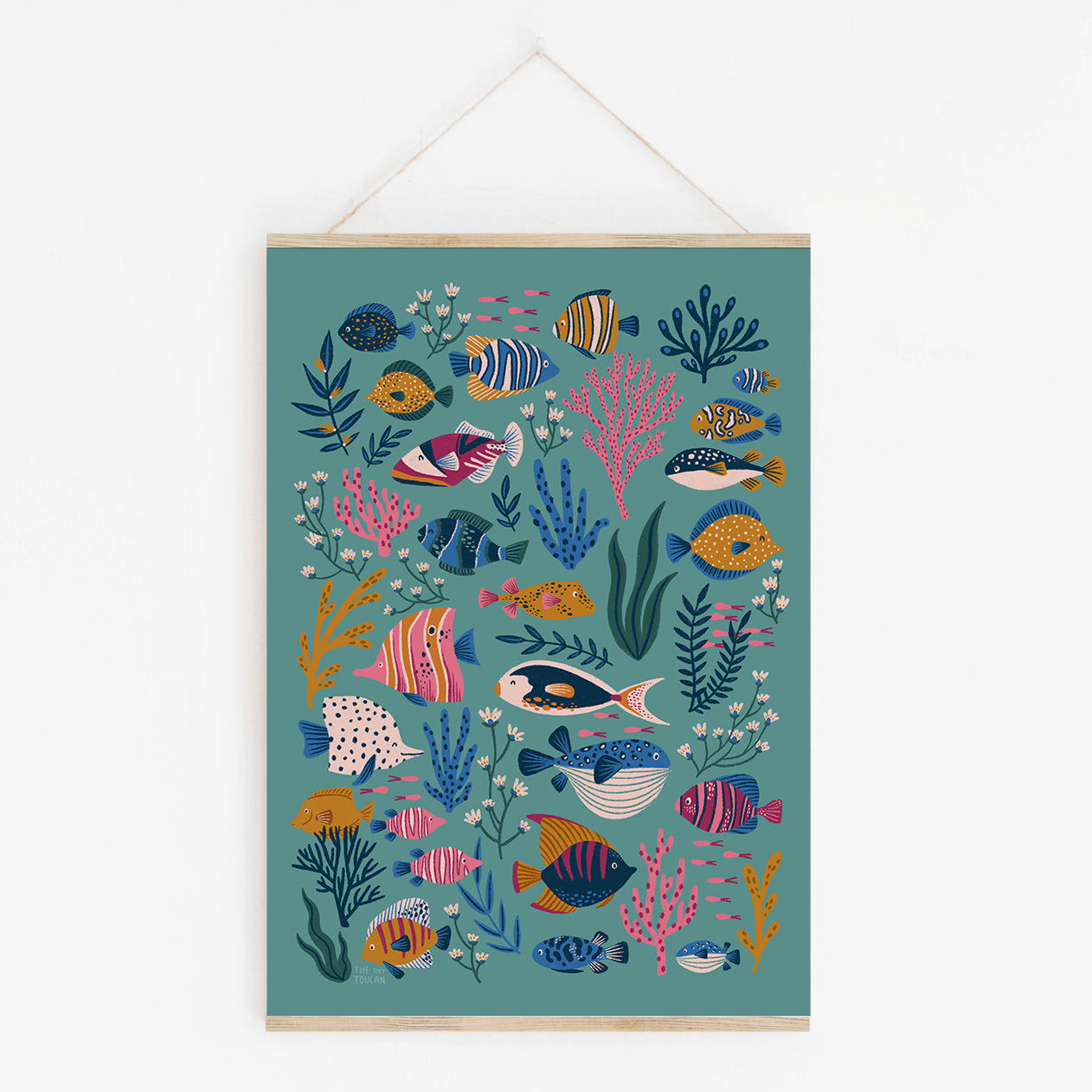 Tropical Fish Fine Art Print