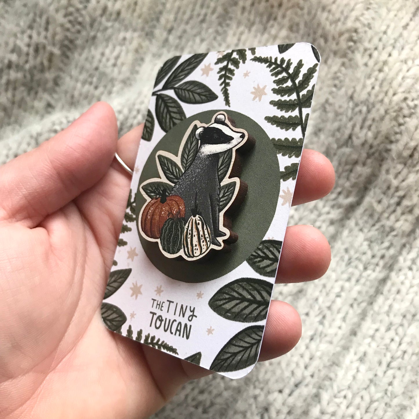 Little Badger Pin