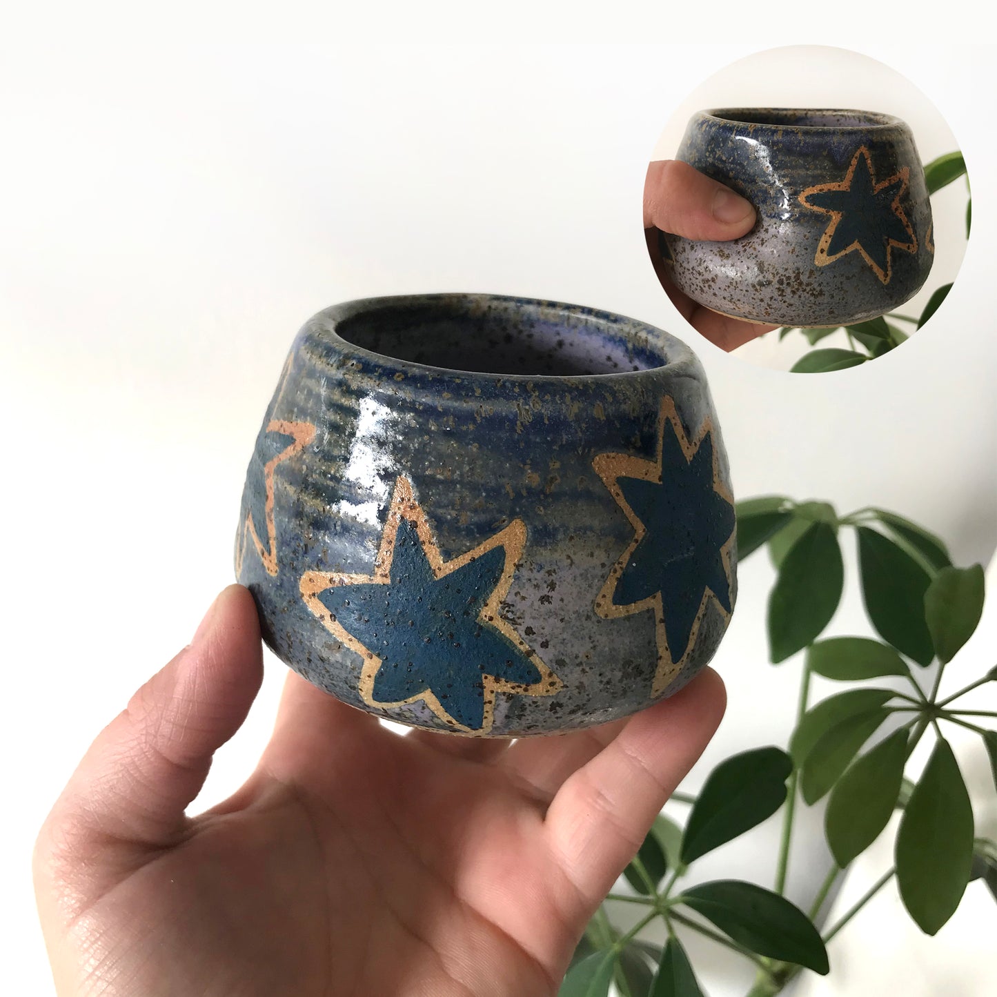 Starry Night Dimple Mug