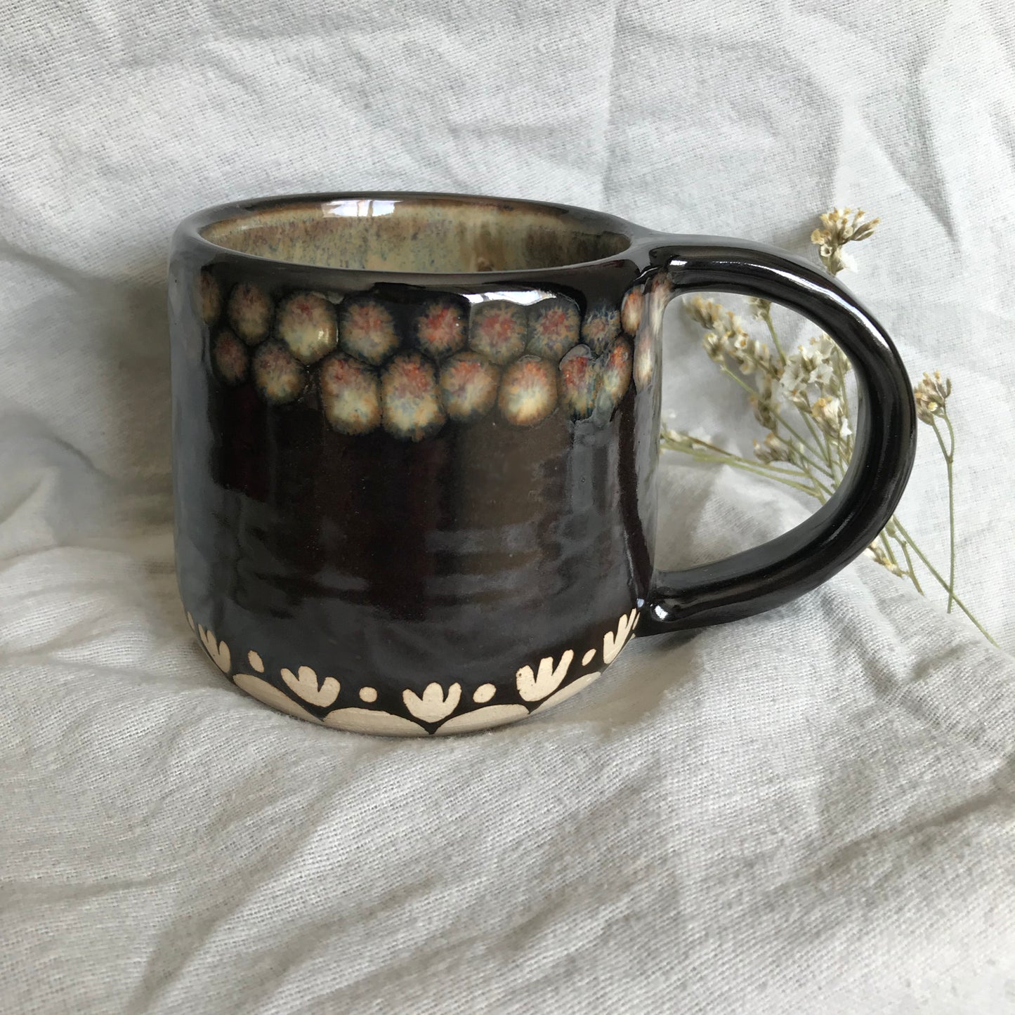 Scallop Mug in Swamp Dusk