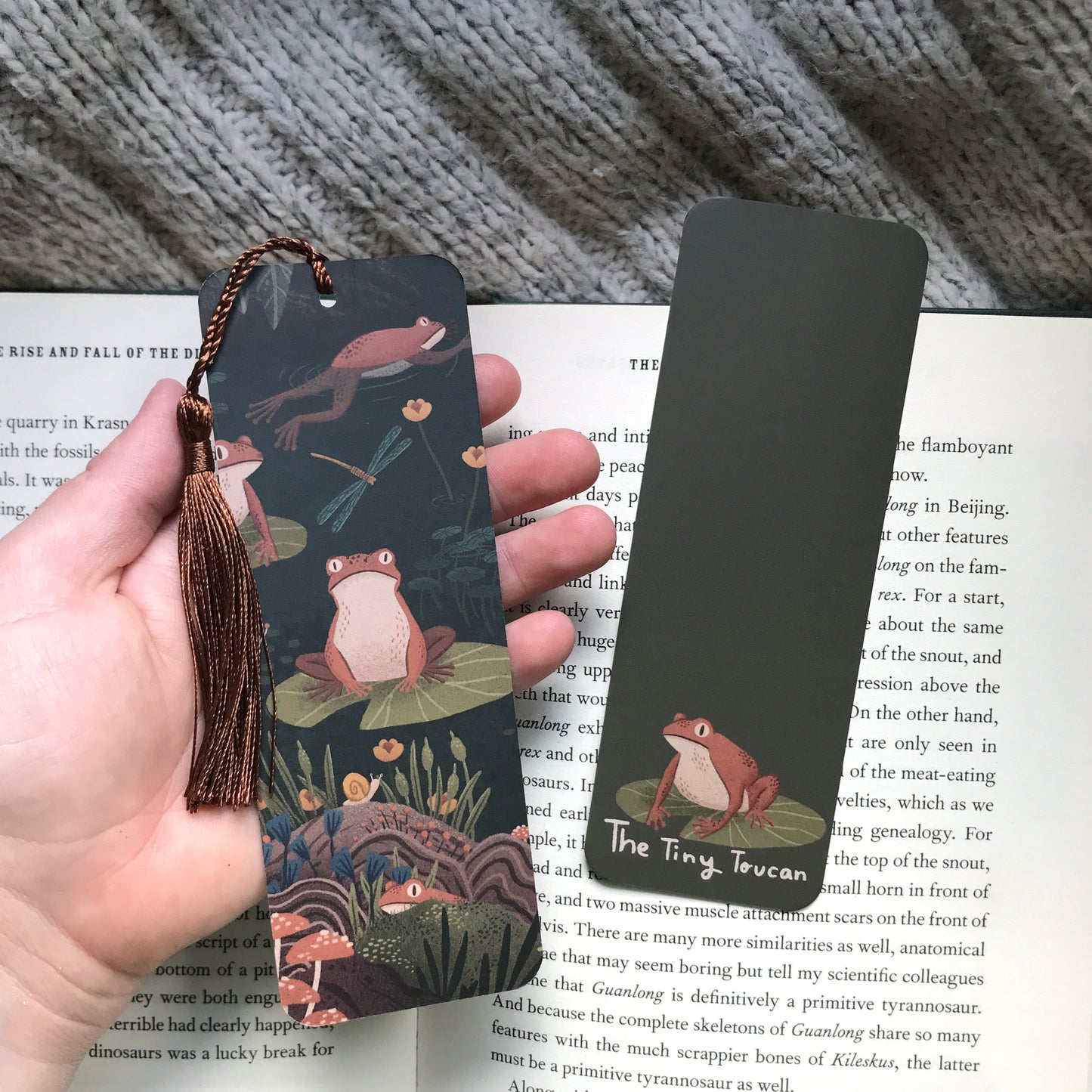 Swamp Frog bookmark