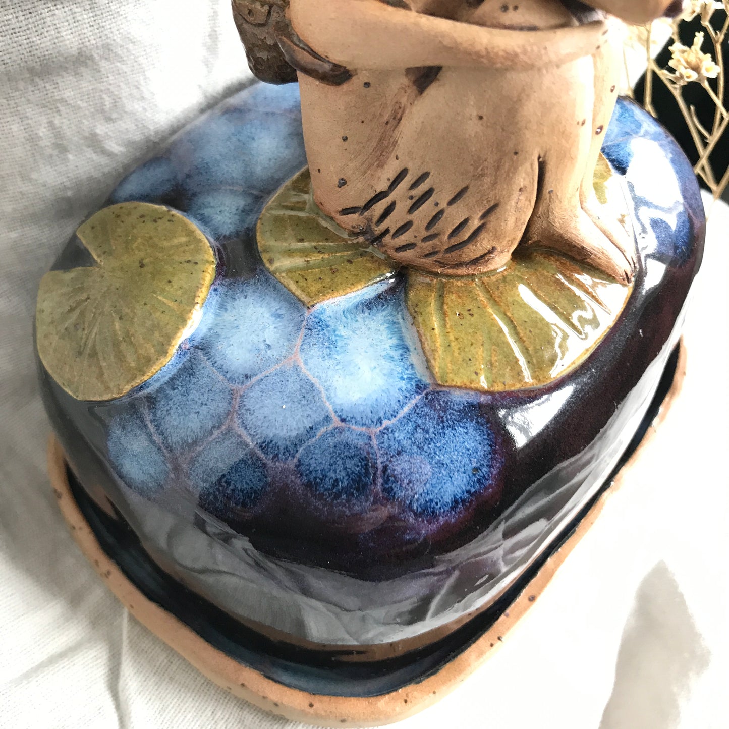 Shrew and Snail Butter Dish
