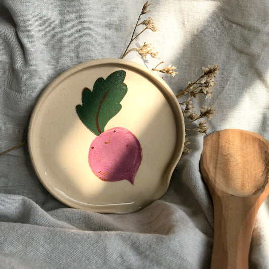 Spoon Rest- Happy Beetroot