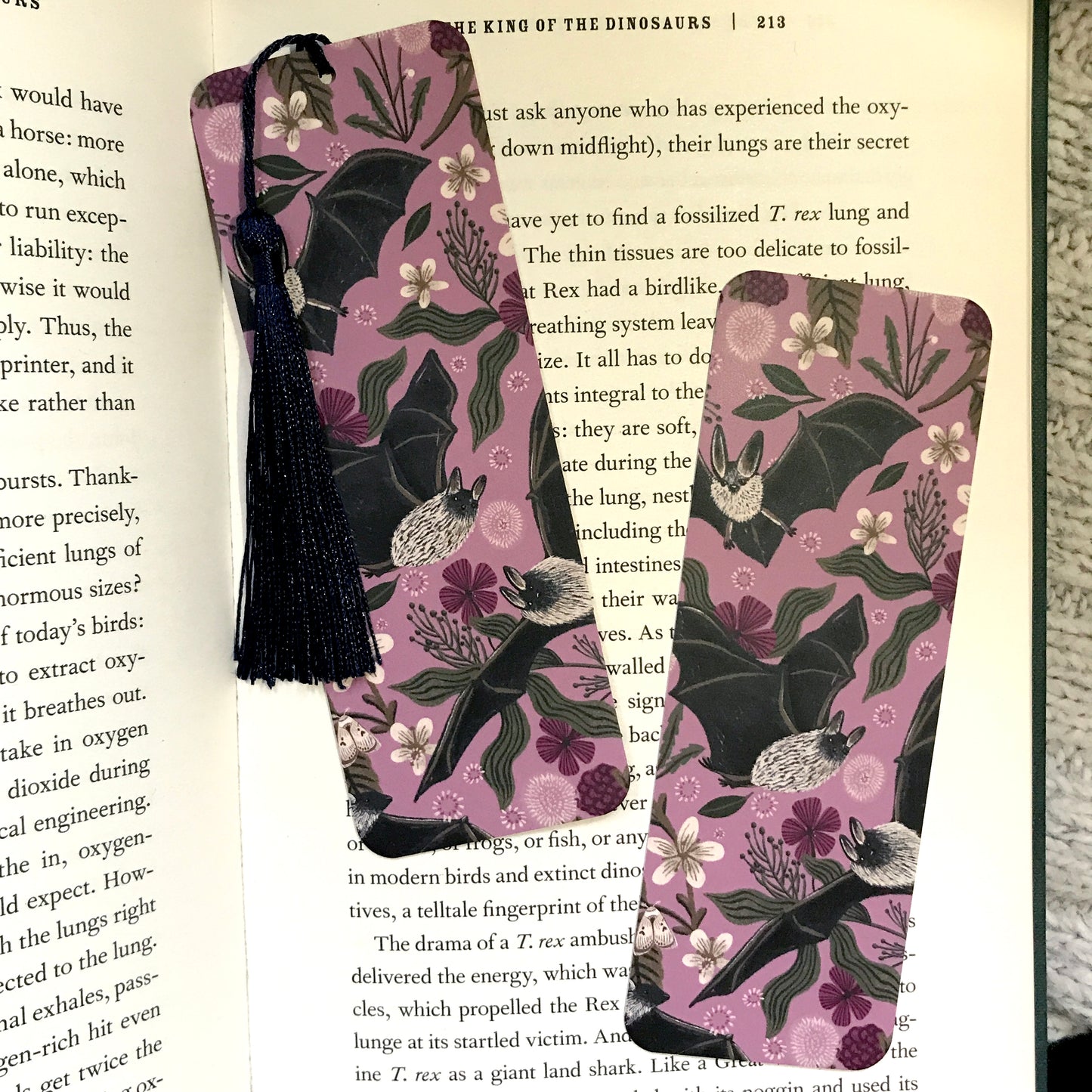 Bats and Berries Bookmark