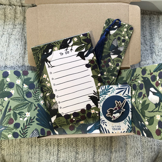 Magpies and Blackberries Gift Box