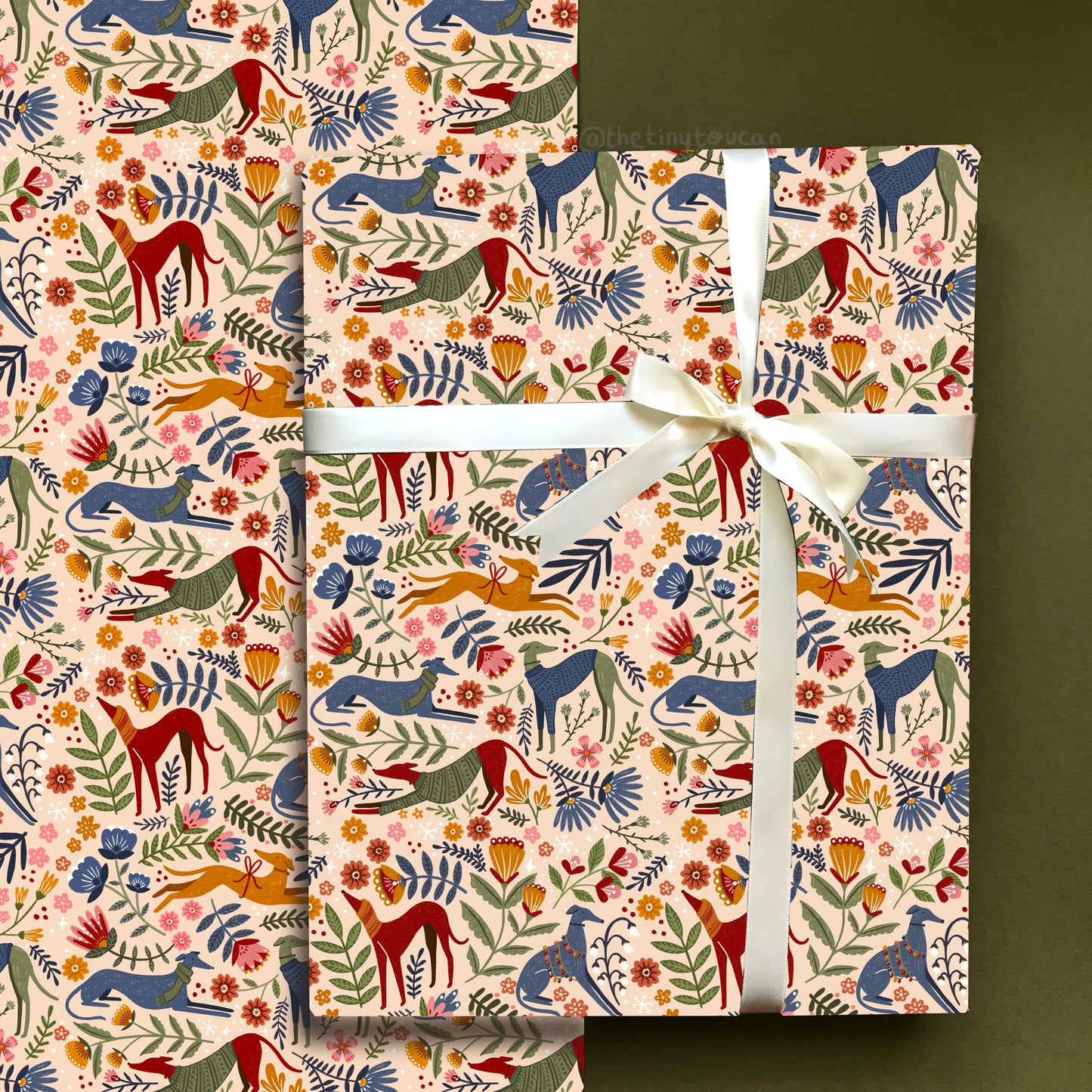 Sighthounds Christmas Wrap