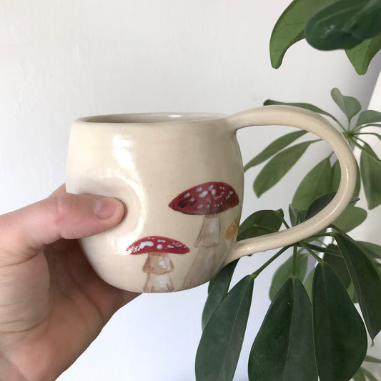 Mushroom Dimple Mug