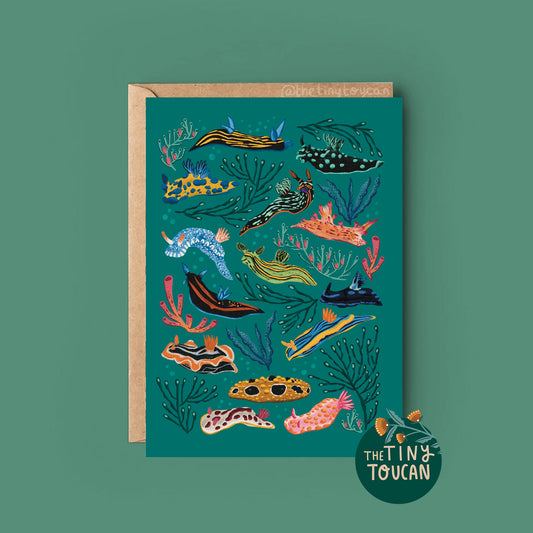 Nudibranch Everyday Card