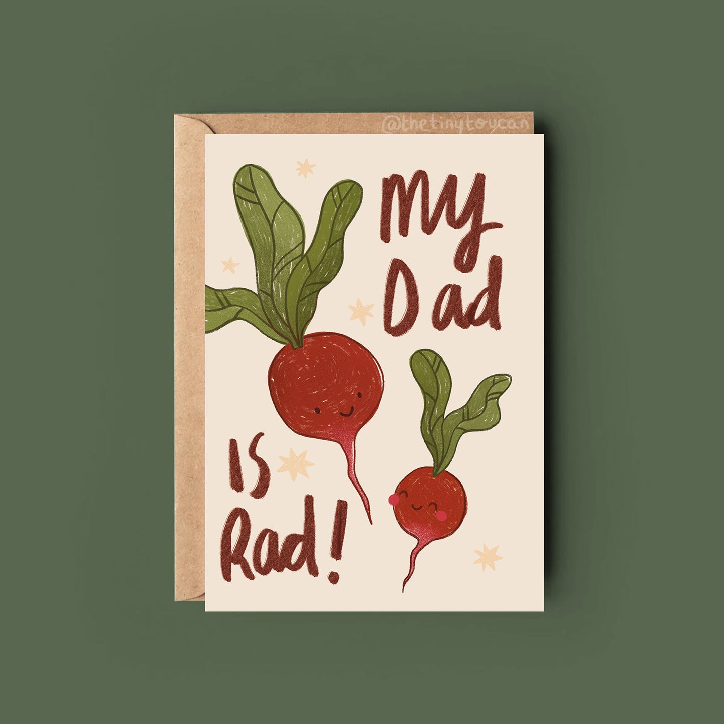 Rad Dad Fathers Day Card