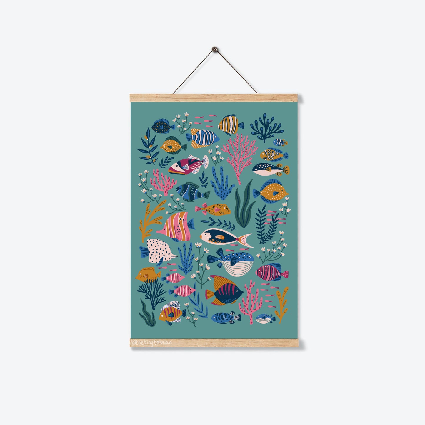 Tropical Fish Fine Art Print