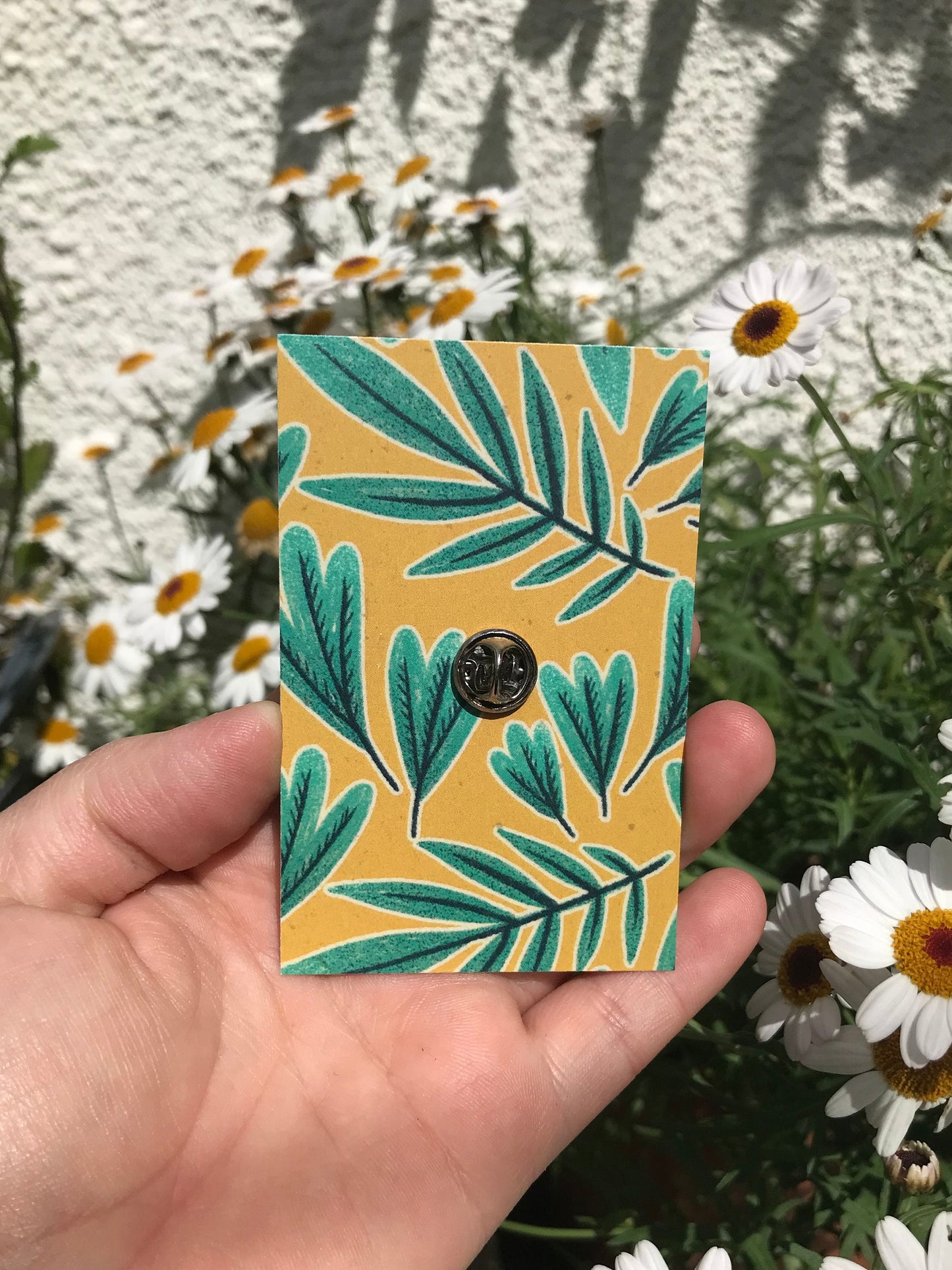 Stegosaurus Stevie Pin- Wooden Pin- Sustainable European Birch- Kawaii Pin- Dinosaur Pin- Dino Art- Free Sticker