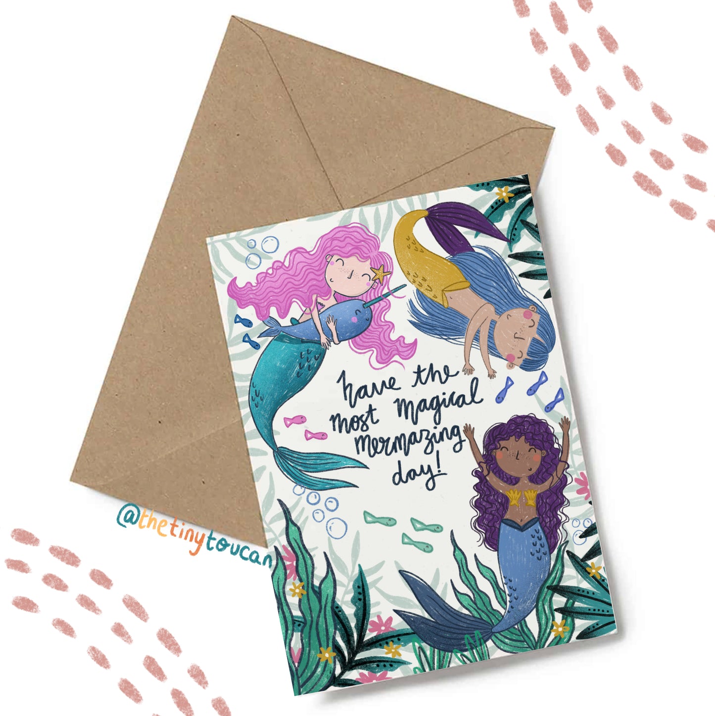 Mermaid Card