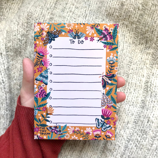 Mustard Moths To Do List